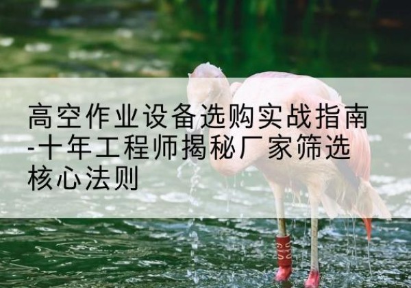 钟楼剪叉式升降机厂家-高空作业设备选购实战指南-十年工程师揭秘厂家筛选核心法则